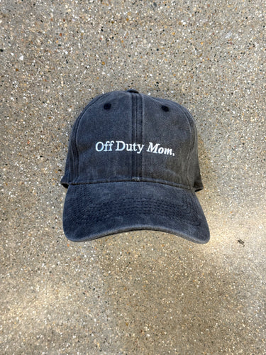 OFF DUTY MOM HAT