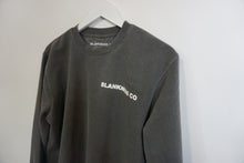 Load image into Gallery viewer, PIGMENT DYED CREWNECK- PIGMENT BLACK