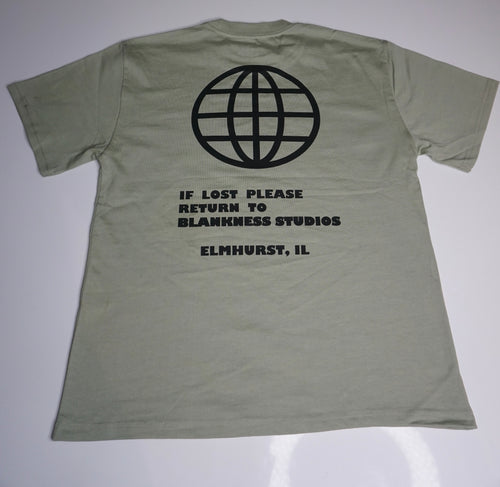 IF LOST PLEASE RETURN TO BLANKNESS STUDIOS